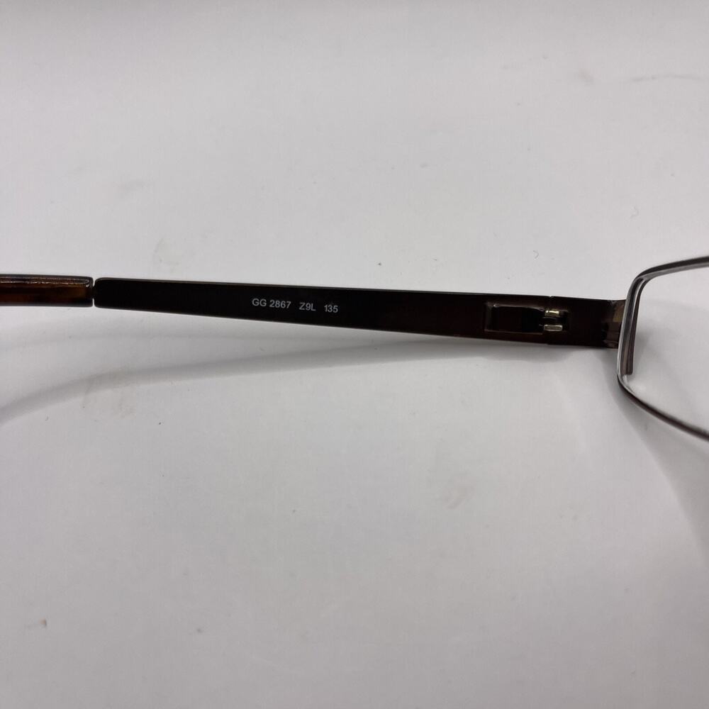 Gucci Eyeglasses GG 2867 Z9L Women's Brown 51-17 135 Italy *Frames Only* - Picture 8 of 15